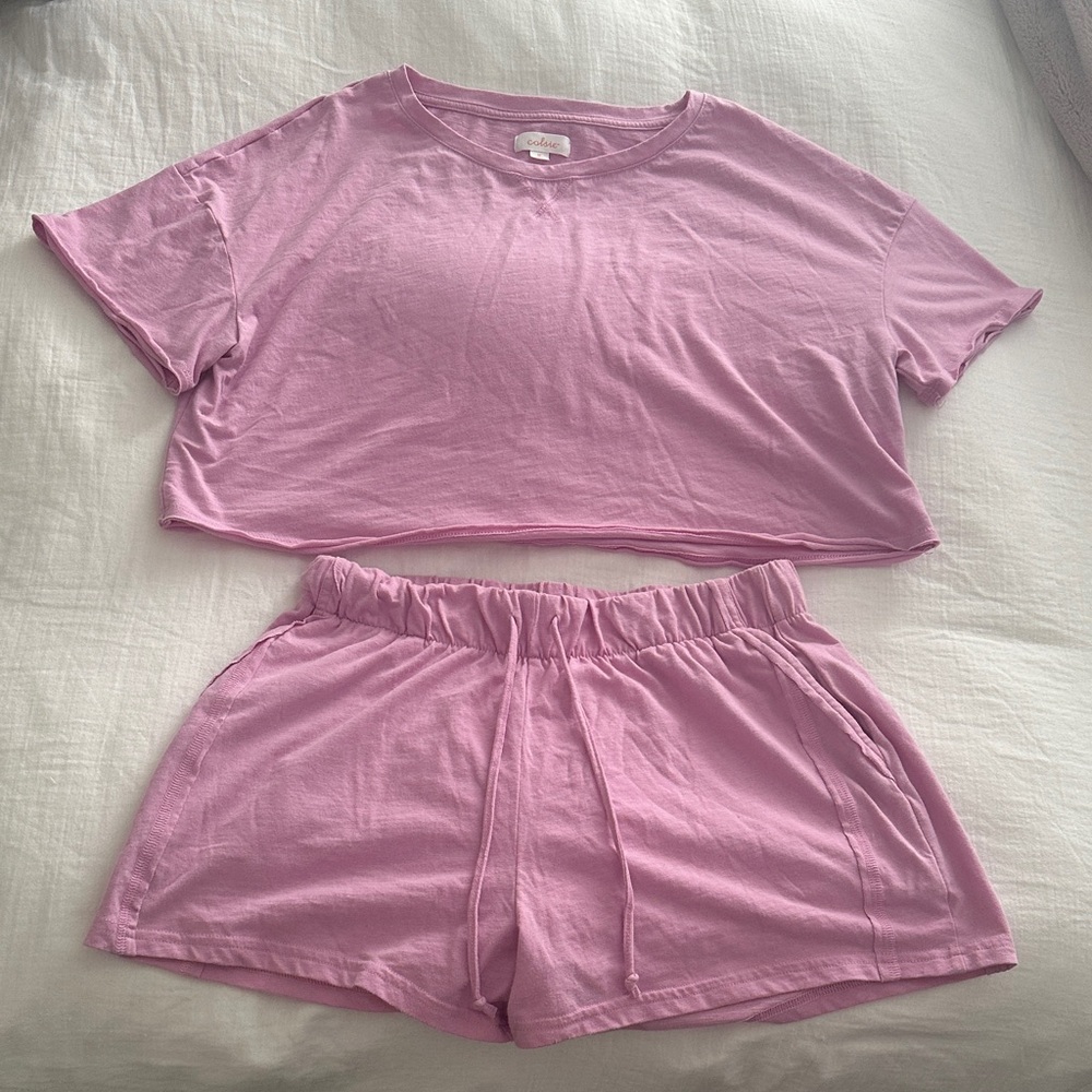 Colsie Women's Pink Loungewear Set